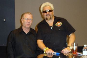 Bruce with Guy Fieri